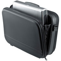 サンワサプライ セミハードPCケース(ダブル) BAG-716BK2 1個