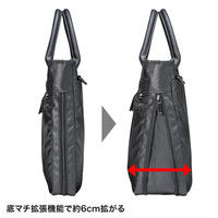 サンワサプライ ビジカジPCバッグ（ビジネスカジュアル） 15.6インチワイドまで対応 BAG-GF9WP 1個（直送品）
