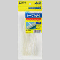 サンワサプライ ケーブルタイ CA-608N 1個（直送品）