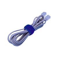 サンワサプライ ケーブルタイ(面ファスナー) CA-MF1BN 1セット(4本入)