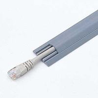 サンワサプライ ケーブルカバー(グレー) CA-R30GY 1個