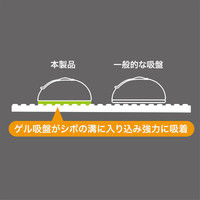 サンワサプライ スマートフォン用車載ホルダー（オンダッシュタイプ） CAR-HLD8BK 1個（直送品）