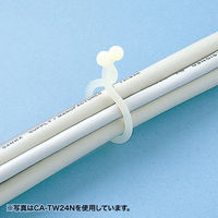 サンワサプライ ケーブルタイ(ツイスト) CA-TW11N 1セット(25個入)