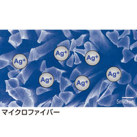 サンワサプライ 銀イオンクリーニングクロス(抗菌・消臭) CD-CC14SV 1個