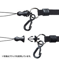 サンワサプライ ネックストラップ(10mm幅) DG-ST16BL 1個