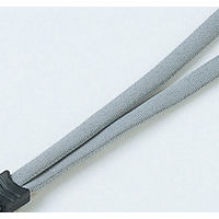 サンワサプライ ネックストラップ(丸紐) DG-ST8GY 1個