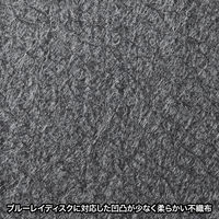 サンワサプライ ブルーレイディスク対応不織布ケース（リング穴付き・50枚入り・ブラック） FCD-FRBD50BK 1セット（50枚入）