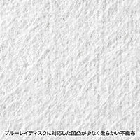 サンワサプライ ブルーレイディスク対応不織布ケース（リング穴付き・50枚入り・ホワイト） FCD-FRBD50W 1セット（50枚入）（直送品）