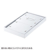 サンワサプライ 組み立て式CD BOX （ホワイト） FCD-MT3W 1個（直送品）