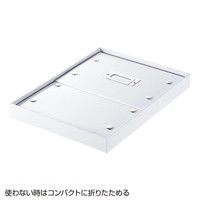 サンワサプライ 組み立て式DVD BOX （ホワイト） FCD-MT4W 1個（直送品）