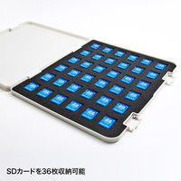 サンワサプライ メモリーカードファイルケース（SDカード用） A4サイズ（36枚収納） FC-MMC20SD 1個（直送品）