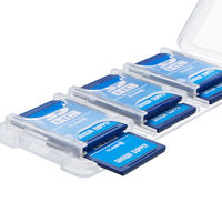 サンワサプライ SDカードケース(6枚収納・クリア) FC-MMC23SDCL 1個