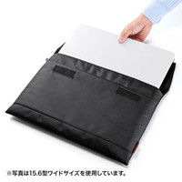 サンワサプライ インナーケース（フラップタイプ・12.1型ワイド） ブラック IN-A12BK 1個（直送品）