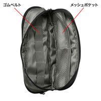 サンワサプライ ガジェットポーチ（ACアダプタ対応） グレー IN-AD4GY 1個（直送品）