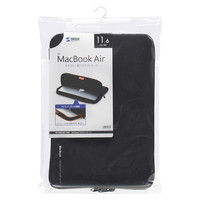 サンワサプライ MacBookプロテクトスーツ（MacBookAir 11.6インチ・MacBook12インチ対応） IN-MACAR11BK 1個（直送品）