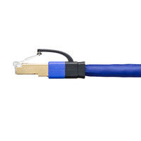 サンワサプライ LANケーブル カテゴリ7A 15m ブルー KB-T7A-15BL（直送品）
