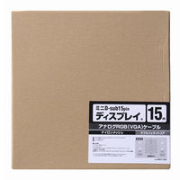 サンワサプライ ナイロンメッシュディスプレイケーブル KC-NMV150K 1本（直送品）