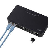 サンワサプライ Giga対応スイッチングハブ（8ポート） LAN-GIH8APN 1個（直送品）