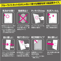 サンワサプライ iPad第4/3/2世代用ブルーライトカット液晶保護フィルム LCD-IPAD4BC 1枚（直送品）