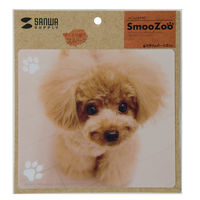 サンワサプライ 動物マウスパッド(ティーカッププードル) MPD-215B 1個