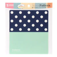 サンワサプライ パターンマウスパッド（ブルー、ドットL） W150×D170×H0.6mm MPD-216A 1個（直送品）