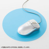 サンワサプライ シリコンマウスパッド（グリーン） W180×D180×H0.5mm MPD-OP55G 1個（直送品）
