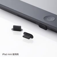 サンワサプライ Lightningコネクタカバー PDA-CAP3BK 1個