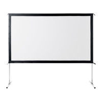 サンワサプライ プロジェクタースクリーン PRS-AF100 100型 16:10 アルミフレーム式（直送品）