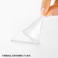 【処分品】サンワサプライ 透明耐震ゴムG-BLOXゲル（200mm角1枚入り） QL-E86 1個（直送品）