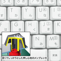 サンワサプライ コンパクトキーボード SKB-KG3WN 1個（直送品）