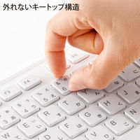 有線キーボード　メンブレン　スタンダード　ホワイト　SKB-SL16W　サンワサプライ　1個（直送品）