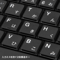 有線キーボード　静音　パンタグラフ　コンパクト　ブラック　SKB-SL19BK　サンワサプライ　1個