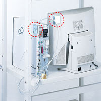 サンワサプライ eセキュリティ(取付け金具 大) SLE-10PN 1個