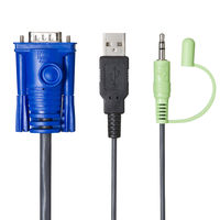 サンワサプライ パソコン自動切替器(2:1) SW-KVM2AUUN 1個