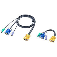 サンワサプライ パソコン自動切替器(2:1) SW-KVM2LPN 1個（直送品）