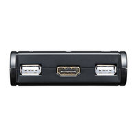サンワサプライ HDMI対応手元スイッチ付きパソコン自動切替器(2:1) SW-KVM2WHU 1個（直送品）