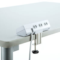 延長コード 電源タップ 3m 2P（ピン） 6個口 スイッチ ホワイト TAP-B53W サンワサプライ 1個（直送品）