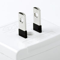 サンワサプライ 雷ガード ホワイト 2P式 3個口 TAP-SP207 1個（直送品）