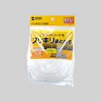 サンワサプライ ケーブルタイ（スパイラル・ホワイト） TVCA-SP12W 1個（直送品）