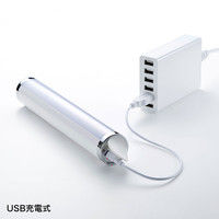 サンワサプライ LEDポータブルライト（USB充電式） USB-TOY90W 1個（直送品）