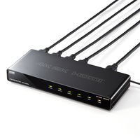 サンワサプライ 4K2K対応HDMI分配器(4分配) VGA-UHDSP4 1個（直送品）