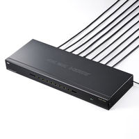 サンワサプライ 4K2K対応HDMI分配器(8分配) VGA-UHDSP8 1個（直送品）