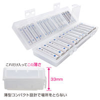 サンワサプライ 電池ケース(単3形、単4形対応大容量タイプ・クリア) DG-BT6C 1個