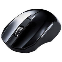 サンワサプライ 静音ワイヤレスブルーLEDマウス MA-WBL33BK 1個