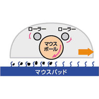 サンワサプライ マウスパッド MPD-1BL 1個