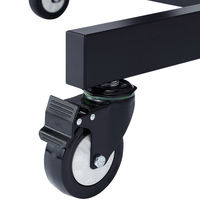 サンワサプライ 32型～52型対応手動上下昇降液晶ディスプレイスタンド CR-PL25BK 1台（直送品）