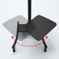 サンワサプライ 32~52インチ対応液晶ディスプレイスタンド CR-PL27BK 1台（直送品）