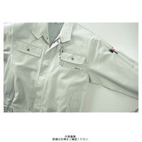 クロダルマ 長袖ジャンパー ライトターコイズ 7L 32073ー890ー7L 1枚（直送品）