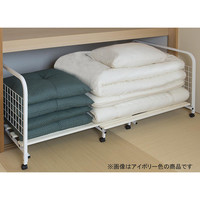 サン・ハーベスト 樹脂すのこ布団収納ラック ブラウン DC-80 BR 1台（直送品）