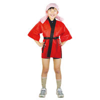 アーテック カラー不織布ハッピ 大人用 L 黒 1363 1セット(2枚)